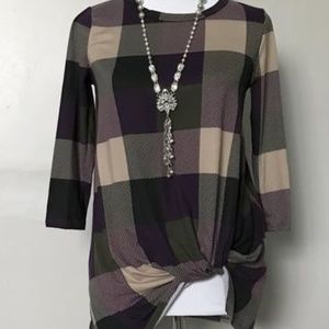 Charlie Plum Plaid
